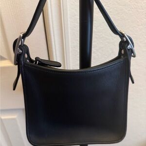 Coach Vintage 6610 Black Leather Crossbody Bag